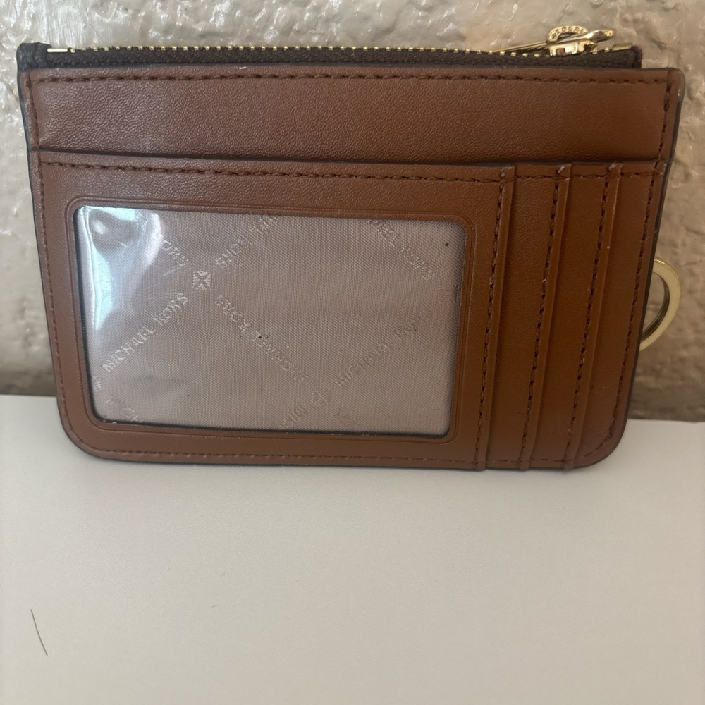 Michael Kors Dark Brown Monogram wallet - Picture 2 of 3